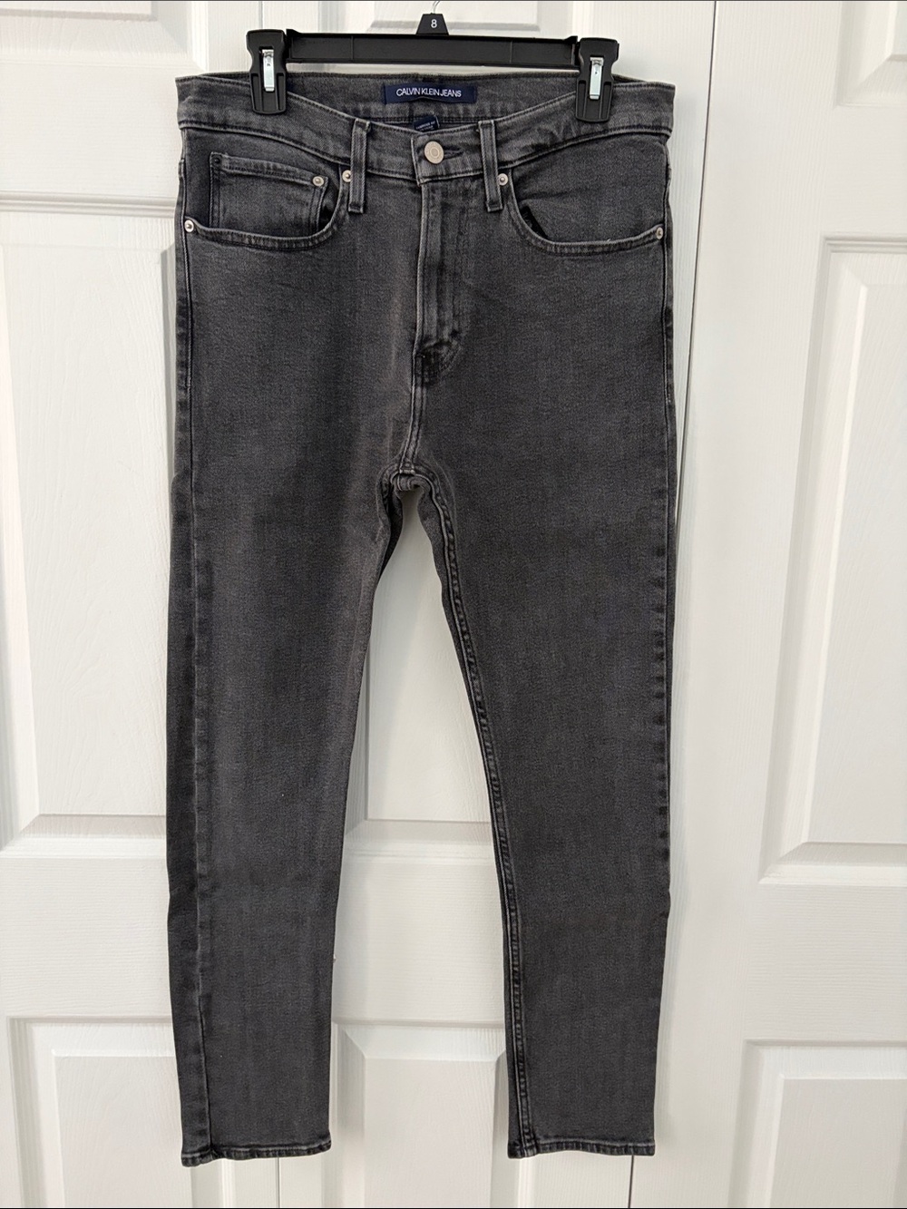 Calvin Klein Jeans Charcoal Gray Skinny Jeans